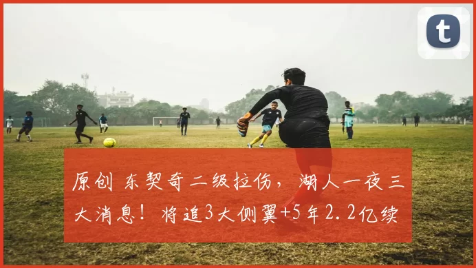 原创 东契奇二级拉伤，湖人一夜三大消息！将追3大侧翼+5年2.2亿续小里