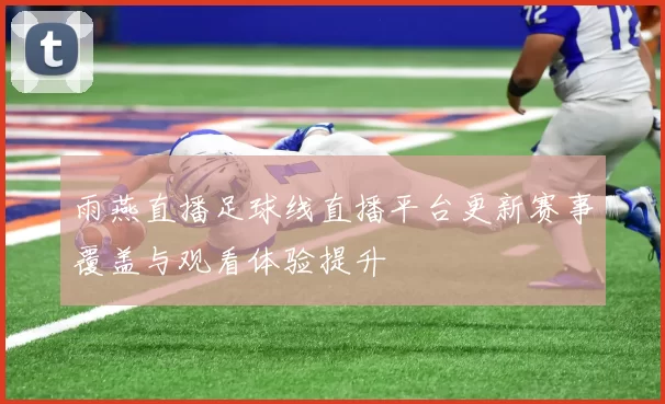 雨燕直播足球线直播平台更新赛事覆盖与观看体验提升